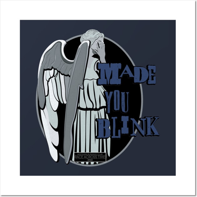 Made You Blink Wall Art by Fanthropy Running Clubs